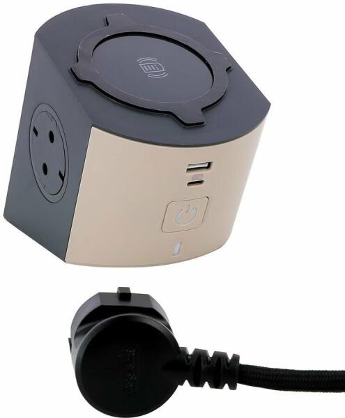 2 Plug + 2 USB 2 m Switch (694500)