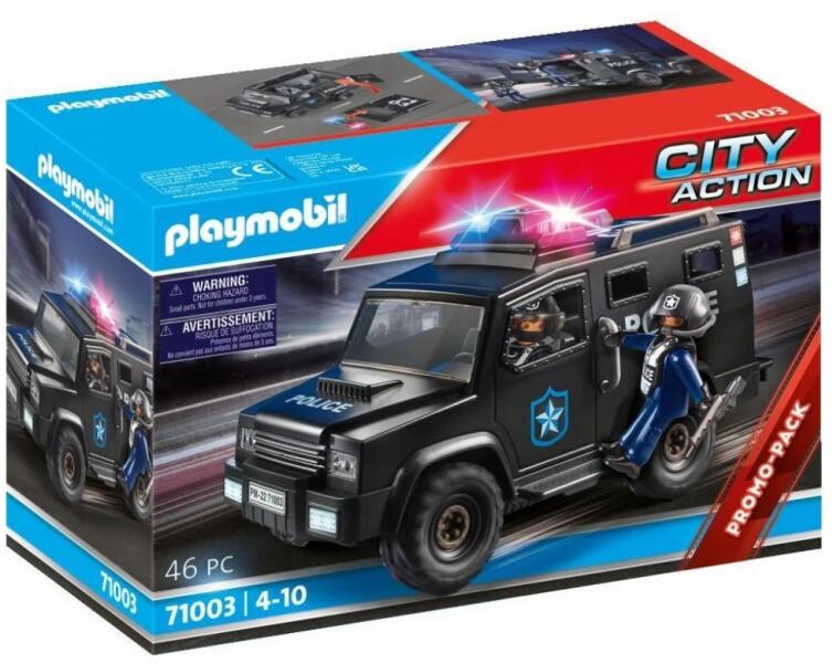 Vásárlás: Playmobil SWAT Truck rendőrautó (71003) Playmobil árak  összehasonlítása, SWAT Truck rendőrautó 71003 boltok