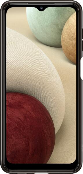 Galaxy A12 A125F Soft Clear cover black (EF-QA125TBEGEU)