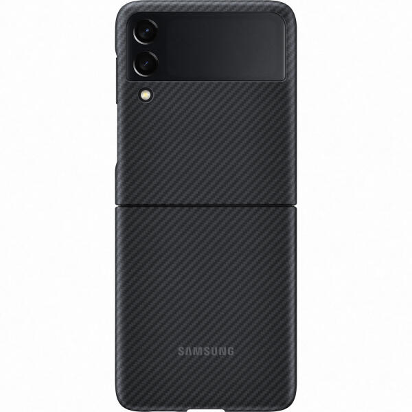 Samsung Galaxy Z Flip 3 F711 Aramid cover black (EF-XF711SBEGWW) (Husa  telefon mobil) - Preturi