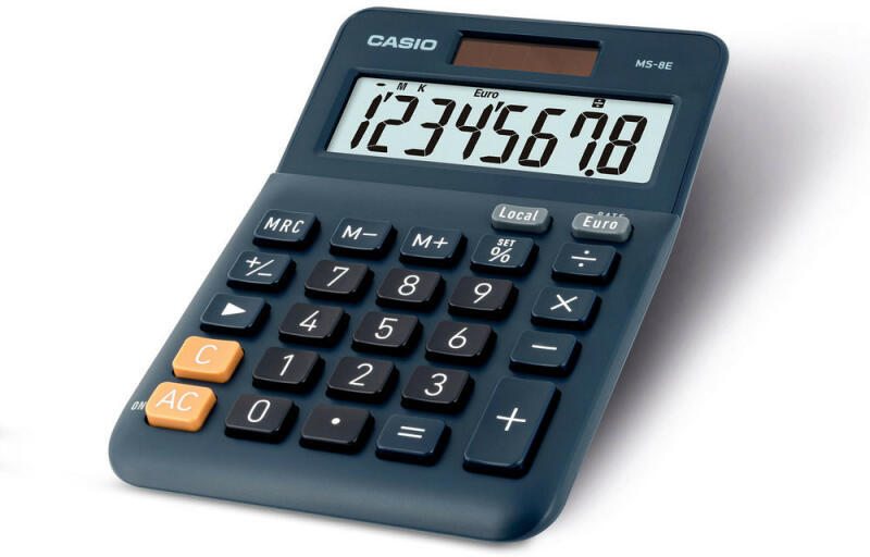 Vásárlás Casio MS80E Számológép árak összehasonlítása, MS 80 E boltok