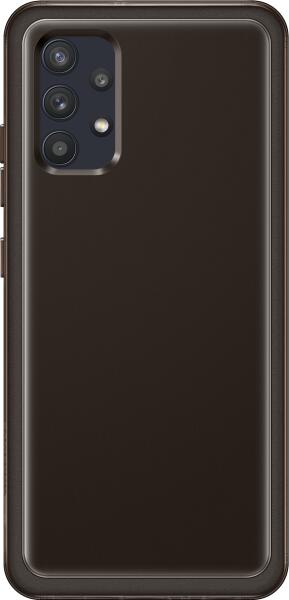 Galaxy A32 Soft Clear cover black (EF-QA325TBEGEU)