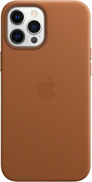 Apple iPhone 12 Pro Max Leather Case with MagSafe saddle brown (MHKL3ZM/A) ( Husa telefon mobil) - Preturi