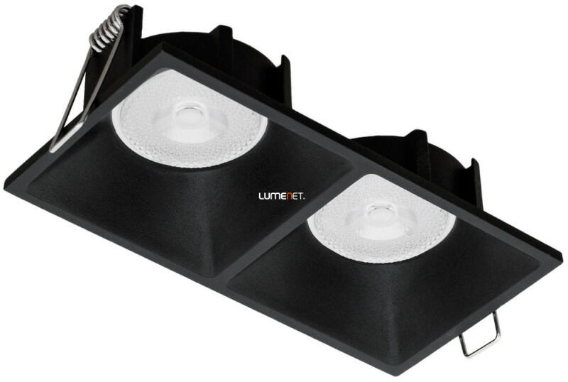 Vásárlás: Viokef Lighting Beépíthető fali spot lámpa, fekete, két  foglalattal (Fino) (4225101) Beépíthető lámpa árak összehasonlítása,  Beépíthető fali spot lámpa fekete két foglalattal Fino 4225101 boltok