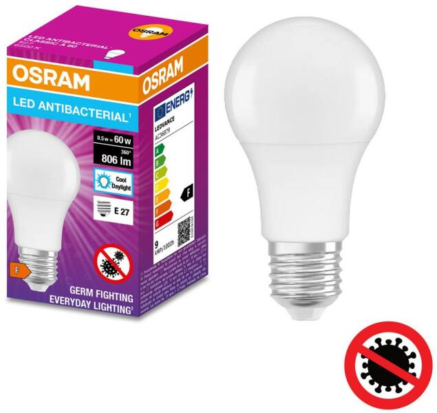 LEDVANCE A60 E27 8.5W 6500K 806lm (P22698)