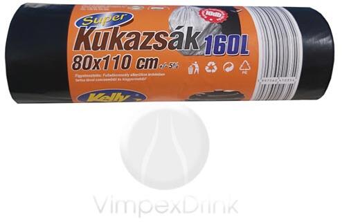 Super Kukazsák 160 liter 30my 10db - alkuguru