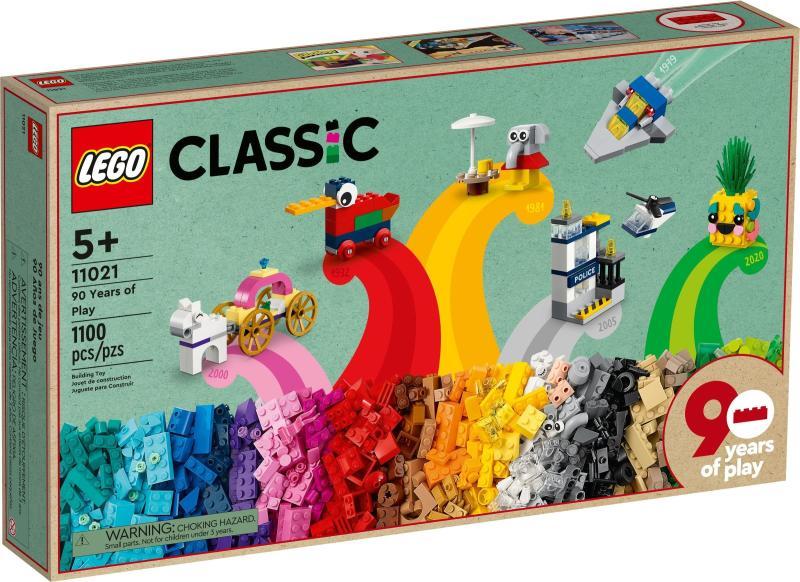 Vásárlás: LEGO® Classic - A játék 90 éve (11021) LEGO árak  összehasonlítása, Classic A játék 90 éve 11021 boltok