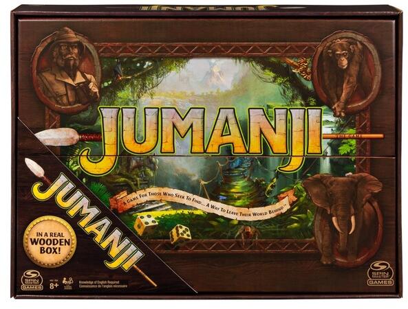Vásárlás: Spin Master Jumanji - új kiadás fa dobozban (6062372) Társasjáték  árak összehasonlítása, Jumanji új kiadás fa dobozban 6062372 boltok