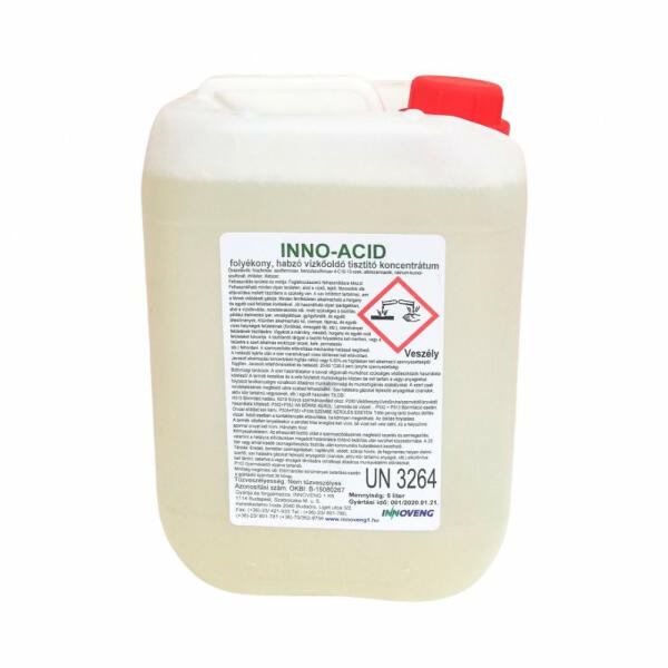 Vásárlás: Innoveng Inno-Acid vízkőoldó 5L (INA5) Rozsda- és vízkőoldó árak  összehasonlítása, Inno Acid vízkőoldó 5 L INA 5 boltok