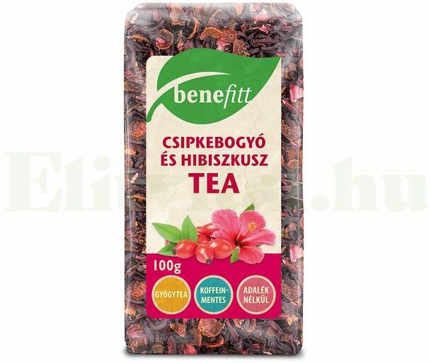 Vásárlás Benefitt Csipkebogyó és hibiszkusz tea 100 g Tea, gyógytea