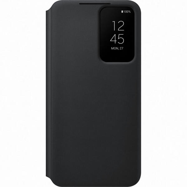Samsung Galaxy S22 Smart clear view cover black (EF-ZS901CBEGEE) (Husa  telefon mobil) - Preturi