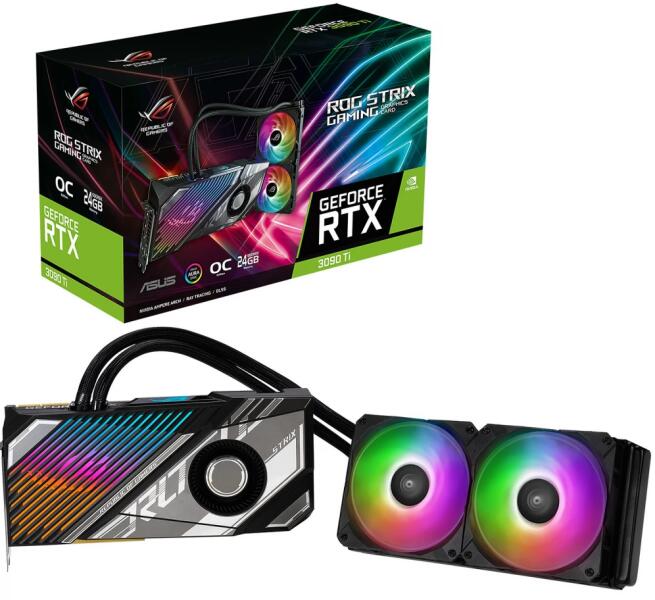 Vásárlás: ASUS GeForce RTX 3090 Ti 24GB GDDR6X OC  (ROG-STRIX-LC-RTX3090TI-O24-GAMING) Videokártya - Árukereső.hu