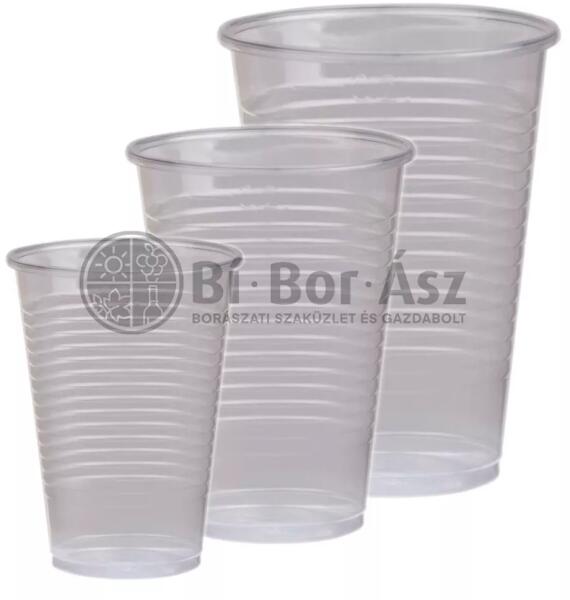 Vásárlás: Műanyag pohár 500 ml puha átlátszó 50 db/csomag Eldobható tányér,  pohár árak összehasonlítása, Műanyag pohár 500 ml puha átlátszó 50 db  csomag boltok