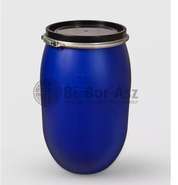 Vásárlás: Hordó műanyag 220 literes csatos kék Borászati kellék árak  összehasonlítása, Hordóműanyag220literescsatoskék boltok