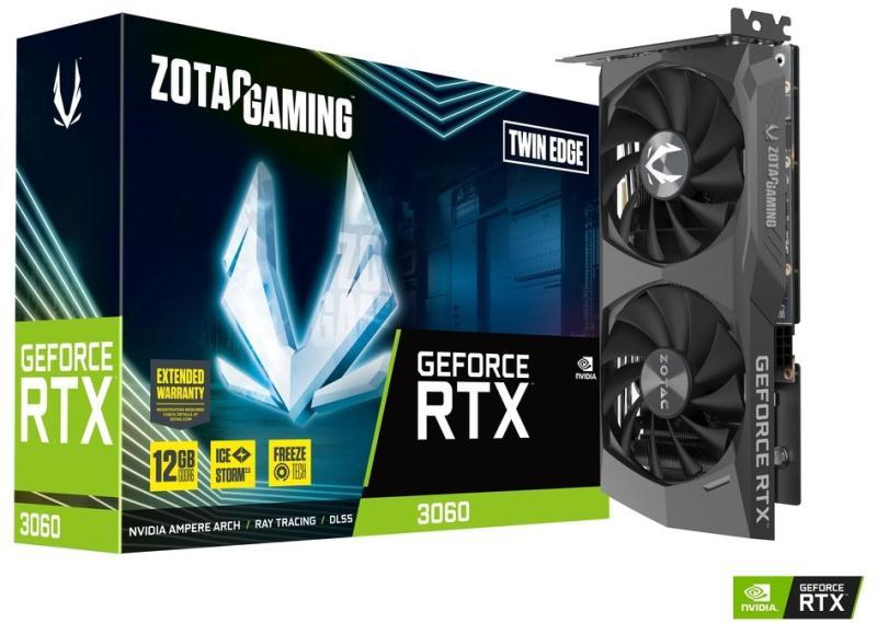 GeForce RTX 3060 Twin Edge 12GB GDDR6 (ZT-A30600E-10M)