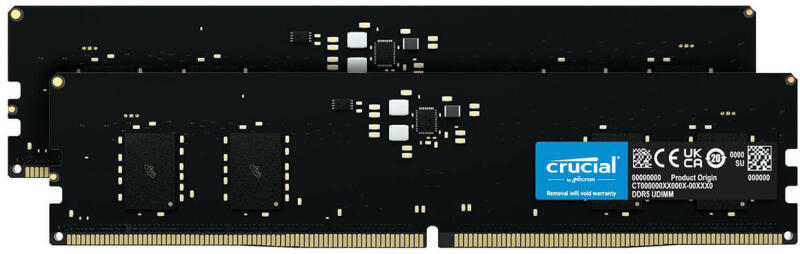 16GB (2x8GB) DDR5 4800MHz CT2K8G48C40U5