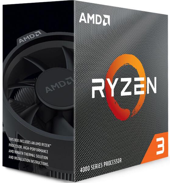 AMD Ryzen 3 4100 4-Core 4.0GHz AM4 Box vásárlás, olcsó Processzor árak, AMD  Ryzen 3 4100 4-Core 4.0GHz AM4 Box boltok