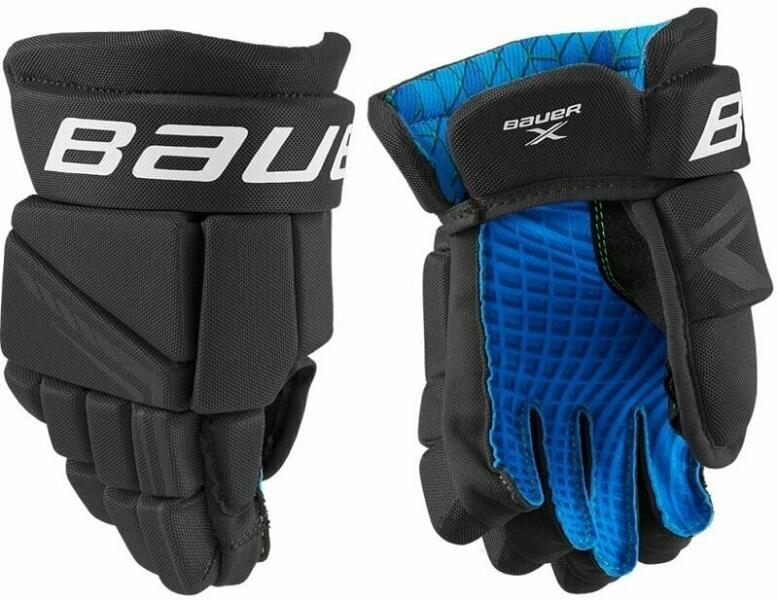 Bauer Ръкавици за хокей S21 X YTH 8 Black/White Хокейни ръкавици Цени,  оферти и мнения, списък с магазини, евтино Bauer Ръкавици за хокей S21 X  YTH 8 Black/White