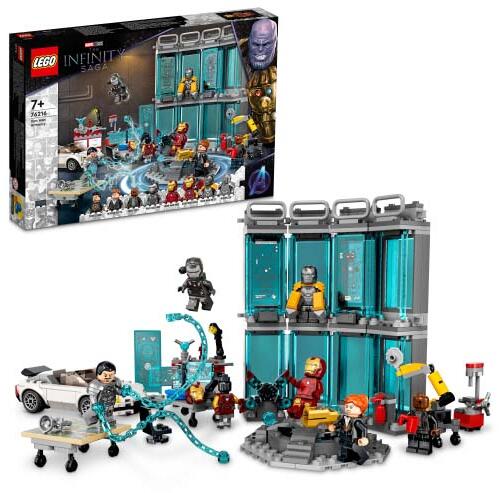 LEGO® Marvel The Infinity Saga - Iron Man Armoury (76216) (LEGO) - Preturi