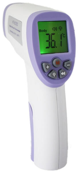 Hti Termometru digital cu infrarosu Hti HT-820D pentru adulti si copii,  Display LED HD iluminat, Masurare rapida 1s fara contact - dualstore ( Termometru) - Preturi