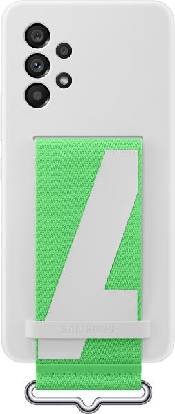 Galaxy A53 5G Silicone Cover with Strap white (EF-GA536TWEGWW)