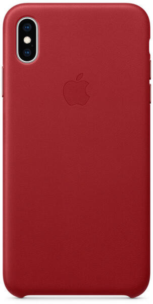 Apple iPhone XS Max Leather cover red (MRWQ2ZM/A) (Husa telefon mobil) -  Preturi