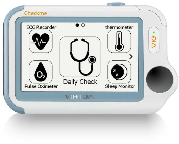 Vásárlás: Viatom CheckMe Pro / Öndiagnosztikai EKG Véroxigénszint mérő,  pulzoximéter árak összehasonlítása, CheckMe Pro Öndiagnosztikai EKG boltok