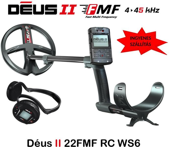 Vásárlás: XP Deus II 22FMF-RC-WS6 fémdetektor fémkereső Fémdetektor árak  összehasonlítása, XP Deus II 22 FMF RC WS 6 fémdetektor fémkereső boltok
