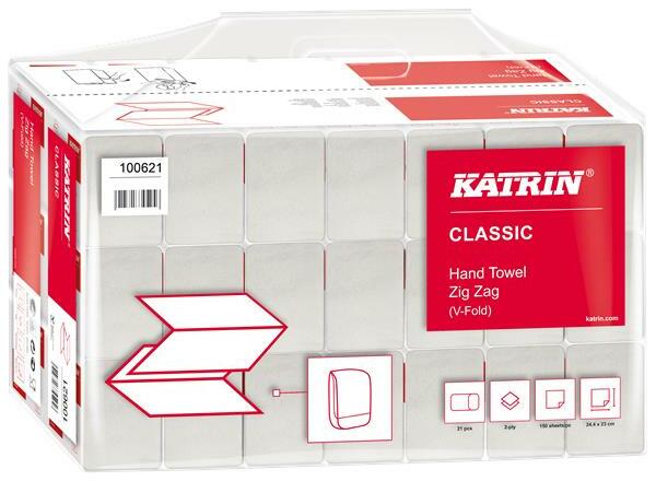 Vásárlás: Katrin Kéztörlő V hajtás 2 rétegű Katrin Classic fehér  200lap/csom (35298) (KHH375) Kéztörlő árak összehasonlítása, Kéztörlő V  hajtás 2 rétegű Katrin Classic fehér 200 lap csom 35298 KHH 375 boltok