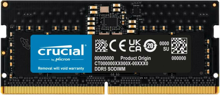 8GB DDR5 4800MHz CT8G48C40S5