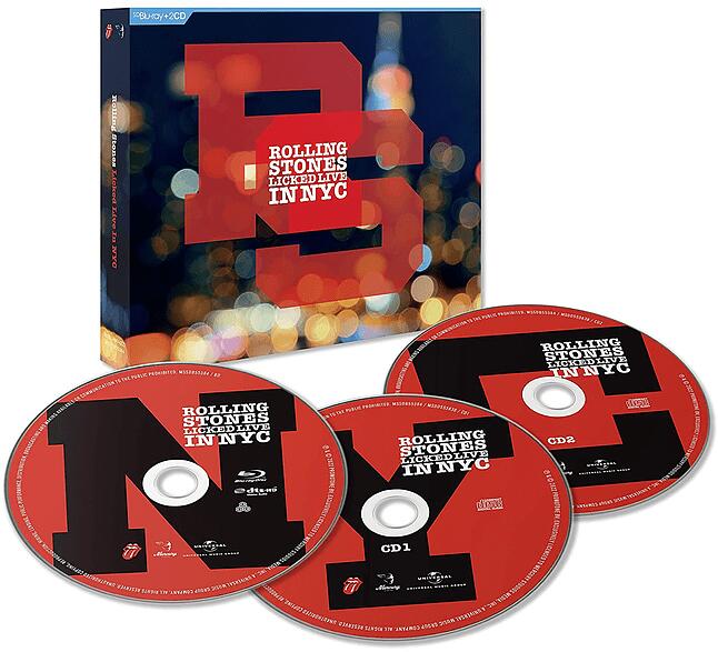 Vásárlás: Universal Music The Rolling Stones - Licked Live In NYC (Blu-ray  + CD) Zenei CD árak összehasonlítása, The Rolling Stones Licked Live In NYC Blu  ray CD boltok