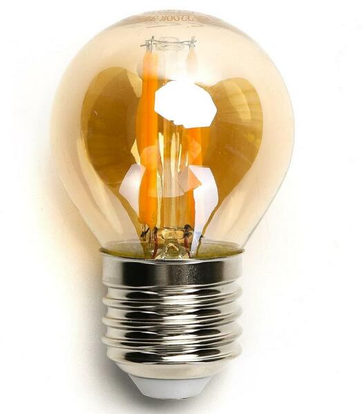 B. V. LED Izzó G45 E27/6W/230V 2200K - Aigostar AI0130 (AI0130)