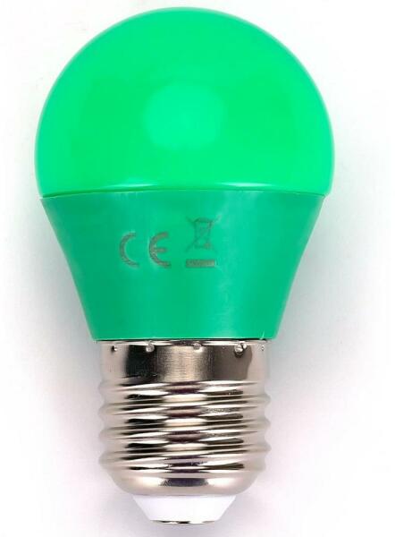 B. V. LED Izzó G45 E27/4W/230V zöld - Aigostar AI0106 (AI0106)