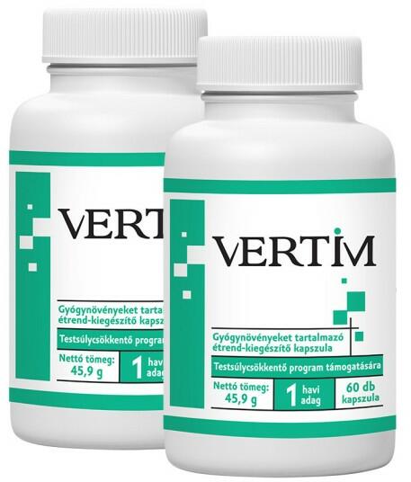 Vásárlás: Vertim étrend-kiegészítő kapszula 2x60db Táplálékkiegészítő árak  összehasonlítása, étrend kiegészítő kapszula 2 x 60 db boltok