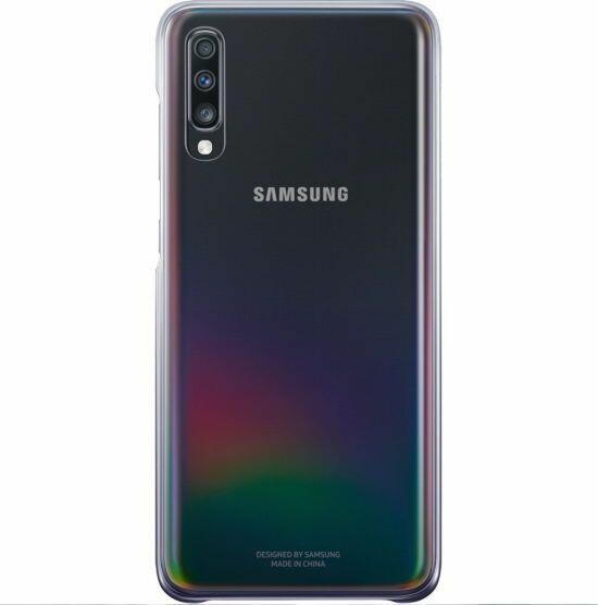 Galaxy A70 (2019) Gradation cover black (EF-AA705CBEGWW)