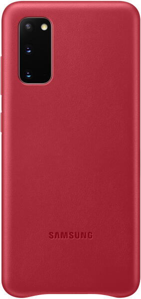 Galaxy S20 G980/G981 Leather cover red (EF-VG980LREGEU)