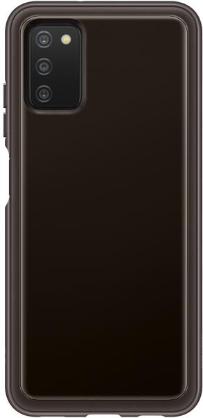 Galaxy A03s Soft Clear cover black (EF-QA038TBEGEU)