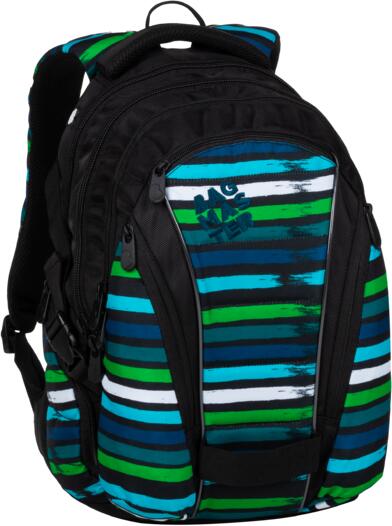 Vásárlás: Bagmaster fekete / kék / zöld csíkos hátizsák bag20c Hátizsák  árak összehasonlítása, fekete kék zöld csíkos hátizsák bag 20 c boltok