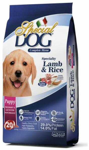 Vásárlás: Kutya eledel SPECIAL Dog Puppy Bárány-rizs (9 kg) (H061432)  Kutyatáp árak összehasonlítása, Kutya eledel SPECIAL Dog Puppy Bárány rizs  9 kg H 061432 boltok