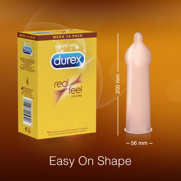 Durex Prezervativ Durex Natural Feeling, Latex free, 16 buc (Prezervativ) -  Preturi