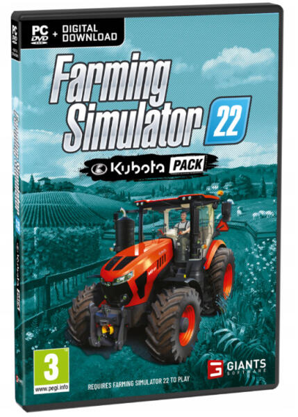 GIANTS Software Farming Simulator 22 Kubota Pack (PC) játékprogram árak,  olcsó GIANTS Software Farming Simulator 22 Kubota Pack (PC) boltok, PC és  konzol game vásárlás