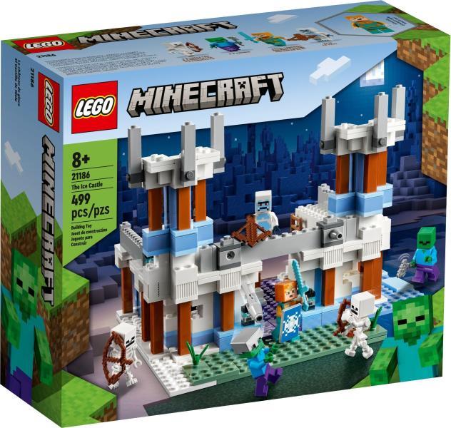 Vásárlás: LEGO® Minecraft® - A jégkastély (21186) LEGO árak  összehasonlítása, Minecraft A jégkastély 21186 boltok