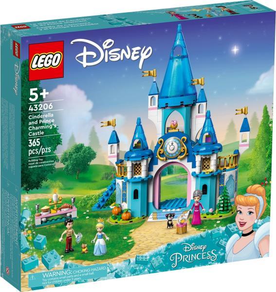 Vásárlás: LEGO® Disney Princess™ - Hamupipőke és Szőke herceg kastélya  (43206) LEGO árak összehasonlítása, Disney Princess Hamupipőke és Szőke  herceg kastélya 43206 boltok