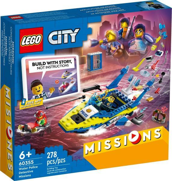 Vásárlás: LEGO® City - Vízirendőrség nyomozói küldetés (60355) LEGO árak  összehasonlítása, City Vízirendőrség nyomozói küldetés 60355 boltok