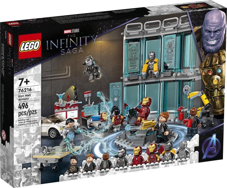 Vásárlás: LEGO® Marvel The Infinity Saga - Vasember fegyvertára (76216)  LEGO árak összehasonlítása, Marvel The Infinity Saga Vasember fegyvertára  76216 boltok