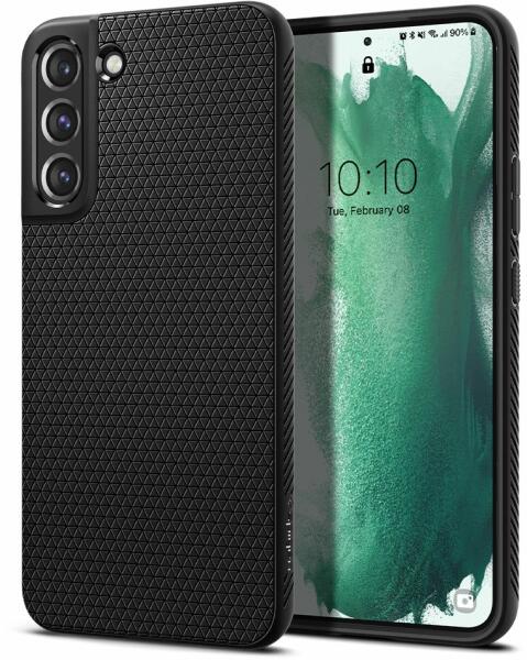 Vásárlás: Spigen Samsung Galaxy S22 Plus cover matte black (ACS03953)  Mobiltelefon tok árak összehasonlítása, Samsung Galaxy S 22 Plus cover  matte black ACS 03953 boltok