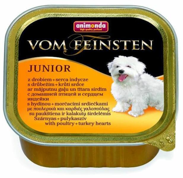 Vom Feinsten puppy with Wings & Turkey Heart 150 g