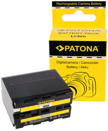 PATONA Baterie SONY NP-F970 NP-F960 NP-F950 DCR-VX2100 HDR-FX1 6600 mAh /  47.5 Wh / 7.2V Li-Ion / baterie reîncărcabilă - Patona (PT-1074) (Acumulator  foto - video) - Preturi