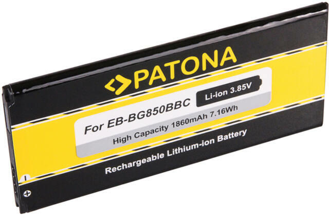Patona Baterie Samsung Alpha SM-G850F EB-BG850BBC Galaxy Alpha G850F G850M  () - Patona (PT-3174) (Acumulator telefon mobil) - Preturi