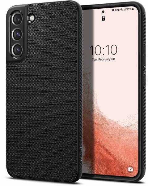 Samsung Galaxy S22 Liquid Air cover matte black (ACS03987)